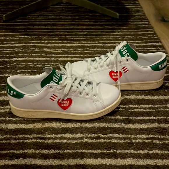 Adidas HUMAN MADE Stan Smith sneakers worn once! - Picture 2 of 4